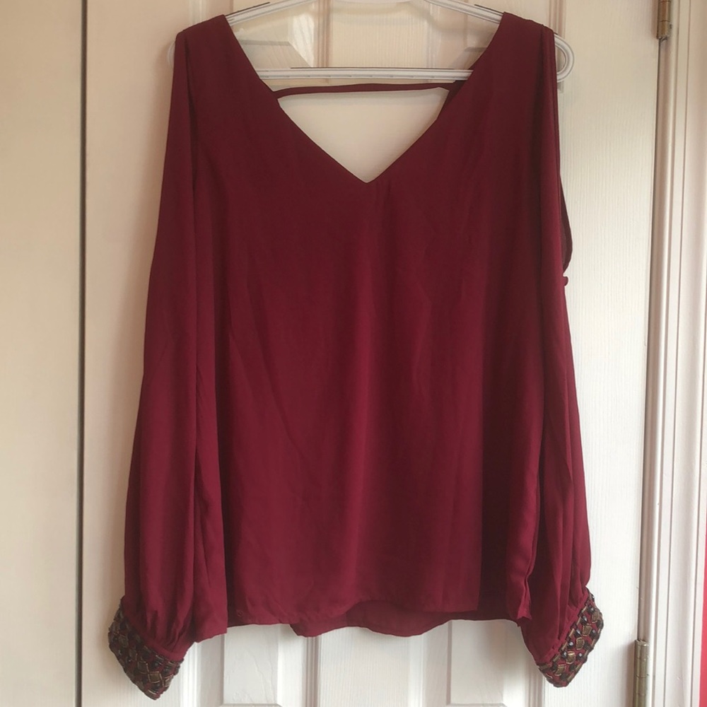 Long sleeve blouse